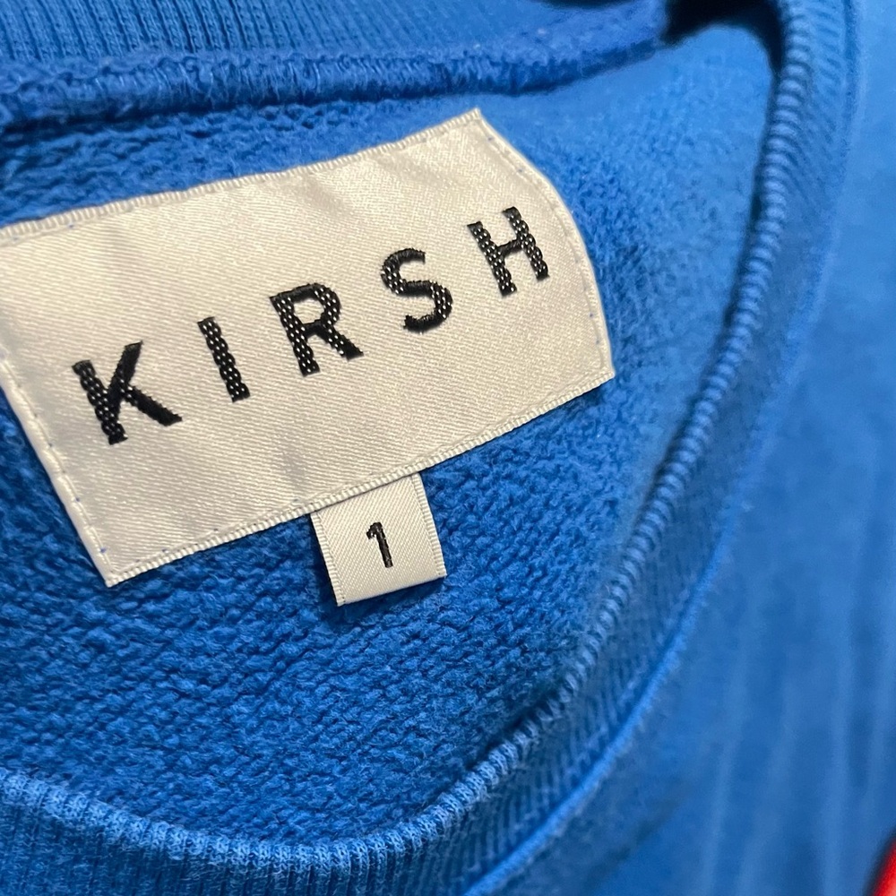 Kirsh Blue Sweatshirt with Cherry Design size 1 - Picture 5 of 11